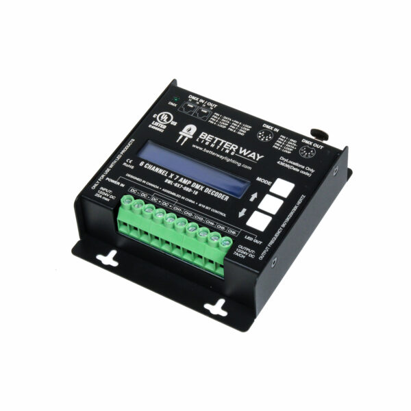 6 Channel x 7 Amp with On-Board Display | BWL-6x7-OBD-16